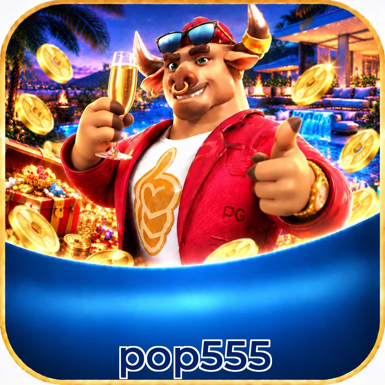 Canal oficial da pop555 no Telegram com bônus e suporte
