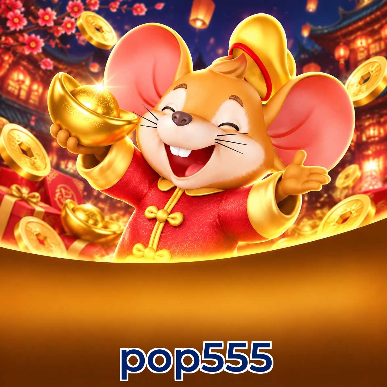 Grandes ganhos no cassino ao vivo da pop555